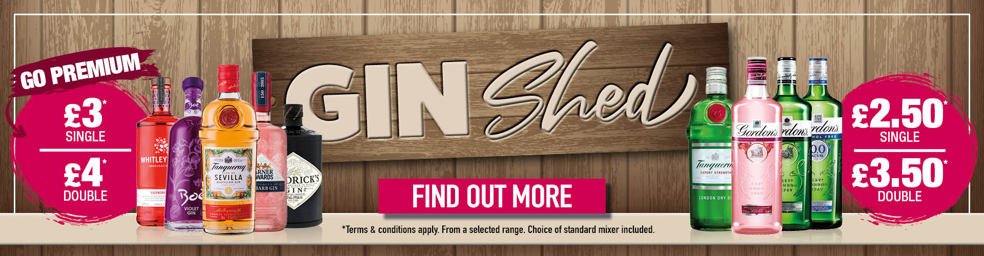 Latest gin drink offers at your local Craft Union Pub